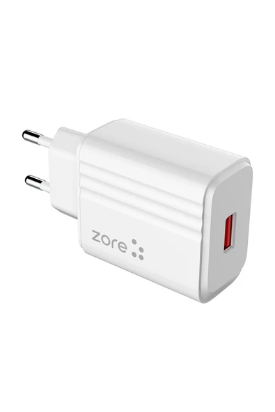 Beyaz Play Serisi PL1 Type-C 2in1 Seyahat Şarj Aleti 12W-Zore - 5