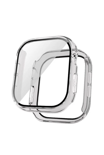 Apple Watch Serisi 10 46mm Sert PC Kasa ve Ekran Koruyucu (Gard 35) - 3