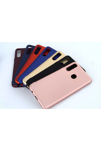 Samsung Galaxy A20s Kılıf Yumuşak Dokulu Soft Esnek Ince Mat Renkli Silikon Kapak (premier) - Resim 4