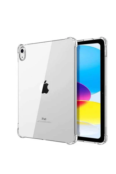 Apple iPad 11.Nesil 2025 Şeffaf Tablet Kılıf Köşelerden Ultra Dayanıklı Tasarım (T-ANTİ) - 2