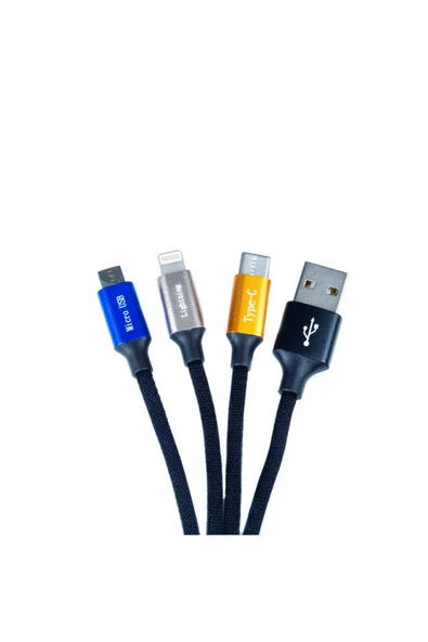 Siyah Oks 3 In 1 Usb Kablo-heptekiletişim - 5