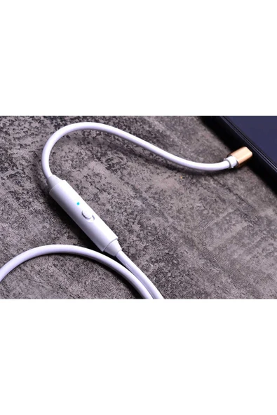 Beyaz Lightning Hızlı Şarj Kablo-Zore