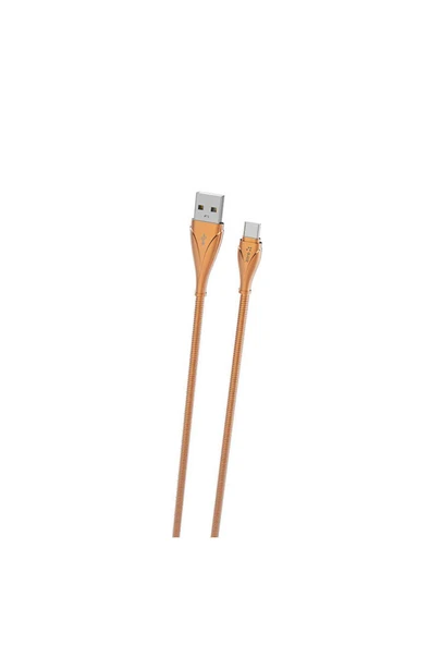 Rose Gold LS28 Type-C Usb Kablo-HEPTEKİLETİŞİM