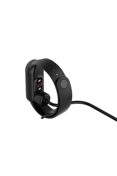 Siyah Xiaomi Mi Band 6 Usb Şarj Kablosu-heptekiletişim - 3