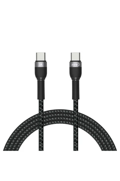 Siyah Shira Serisi Type-c To Type-c Pd Kablo 2 Metre-heptekiletişim