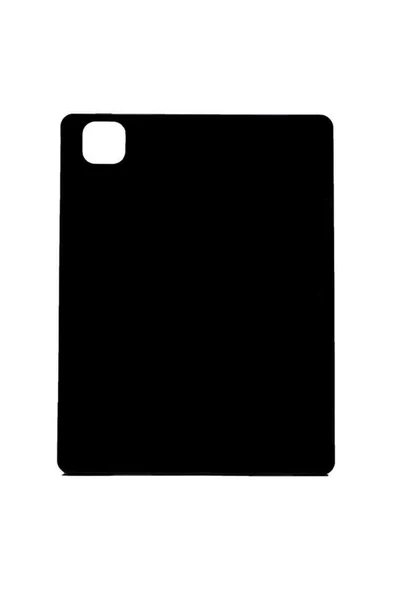 Apple iPad Pro 12.9 2020 (4.Nesil) Şeffaf Kılıf Kalem Bölmeli Tablet Silikon Kapak (K-Tablet) - 5