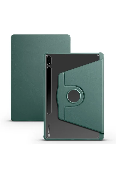 Samsung Galaxy Tab S7 Plus S8 Plus 12.4" X800 T970 T975 T977 Kılıf Kalemlikli Standlı (TER) - 2