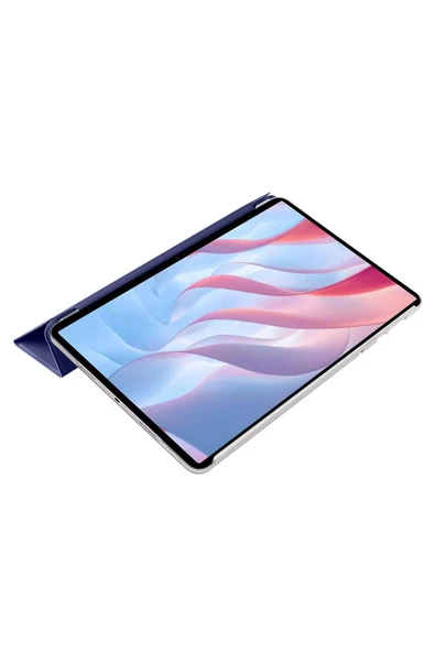 Huawei Honor X9 11.5' Kılıf Arkası Silikon Pu Deri 360 Koruma (SC.) - Resim 5