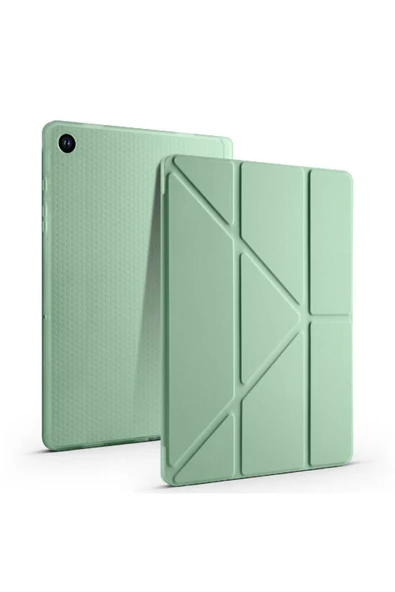 Samsung Galaxy Tab A9 Kılıf Kalem Bölmeli Standlı 360 Derece Tam Korumalı Tasarım (TR) - 2