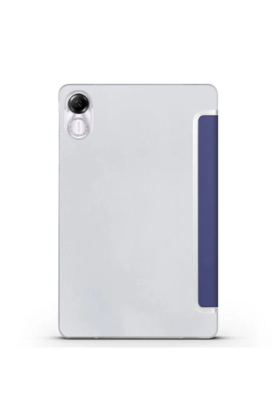 Huawei Honor X9 11.5' Kılıf Arkası Silikon Pu Deri 360 Koruma (SC.) - Resim 3