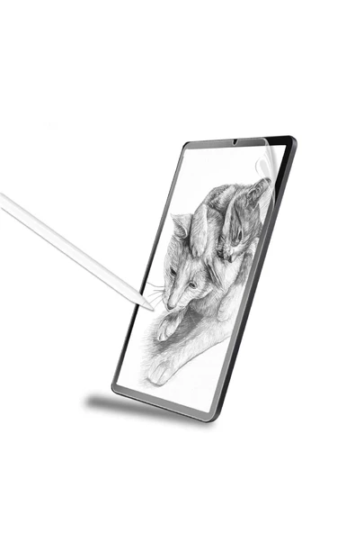 5 Air Uyumlu Kağıt Hisli Mat Davin Paper Like Tablet Ekran Koruyucu-renksiz - 2