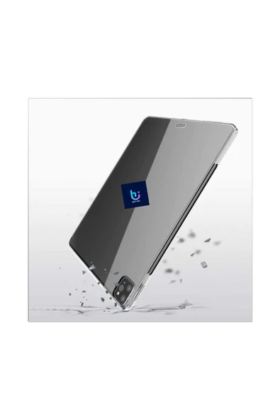 Ipad Pro 12.9 2020 4.nesil Şeffaf Silikon Tablet Kılıf Korunaklı Yapı (t-süper) - 3