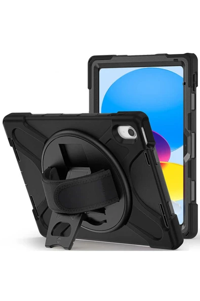 Ipad 10. Nesil 10.9 Inc 2022 Kılıf Askılı Standlı Tank A2696 A2757 A2777 (DEFENDER) - 2