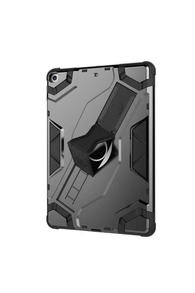 Ipad 6. Nesil 9.7" 2018 Kılıf Tank Açılır Kapanır Stand Yapılı A1893 A1954 (DEFENS)
