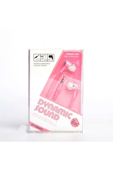 Yüksek Kalite ve Ses Performanslı Kulaklık (EV-S066SL 3.5mm Kulaklık)