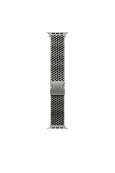 Apple Watch 7 45mm Heptekiletişim Krd-121 Metal Hasır Kordon-gümüş - 2