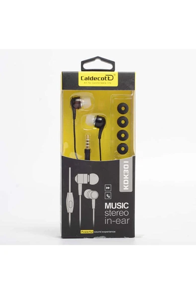 Yüksek Kalite ve Ses Performanslı Kulaklık (KDK-301 3.5mm Kulaklık) - 2