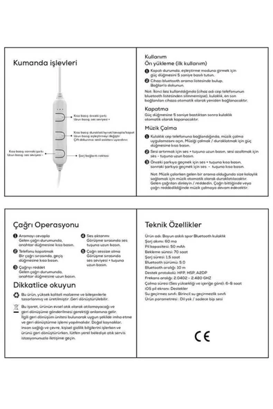 Heptekiletişim Btk-zr57 Sport Serisi Bluetooth Kulaklık-beyaz - 2
