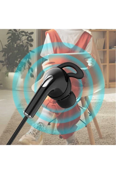Gürültü Önleyici Çift Mikrofon Tasarımlı Kulaklık HD ve 3D Surround Ses Kalitesi (AK-P9 3.5mm) - 4