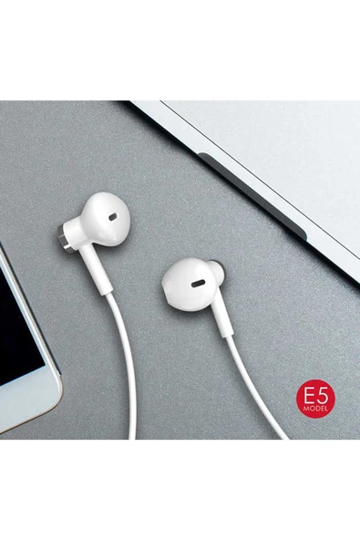 Yüksek Kalite ve Ses Performanslı Kulaklık (Lapas E5 Type-C Kulaklık) - 4