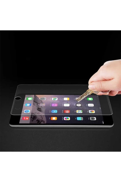 Apple iPad Pro 12.9 2015 Ekran Koruyucu Uyumlu Çizilmeye Dayanıklı (z-tablet-glass) - 5