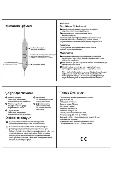 Hafif Portatif Kolayca Taşınabilir Dizayn Kulaklık (BTK-ZR57 Sport Serisi Bluetooth Kulaklık) - 3