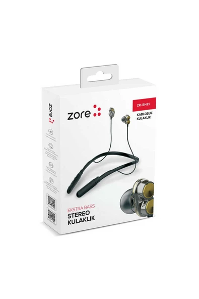 Hafif Portatif Kolayca Taşınabilir Dizayn Kulaklık (ZR-BH21 Bluetooth Kulaklık) - 4