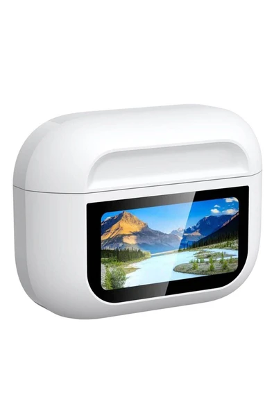 ANC Özellikli Dokunmatik LCD Ekranlı TWS Kulak İçi Bluetooth v5.4 Kulaklık (BTK-ZR76) - 5