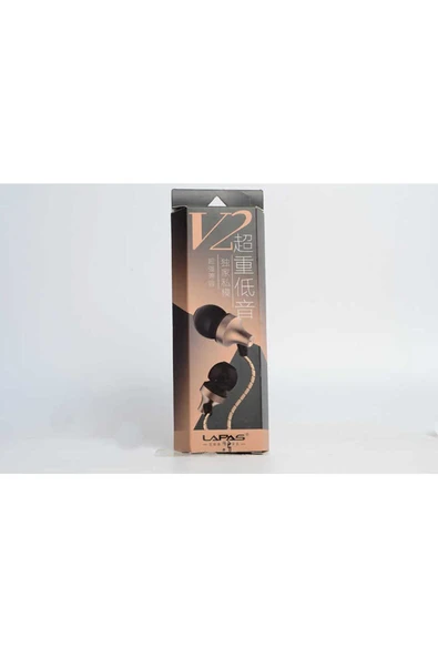 Yüksek Kalite ve Ses Performanslı Kulaklık (Lapas V2 3.5mm Kulaklık)