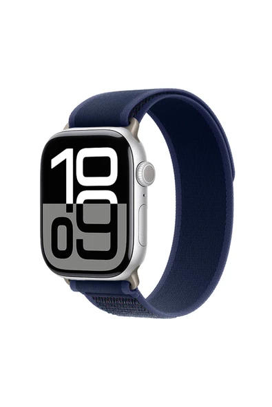 Apple Watch 10 46mm Hasır Kordon Tasarım (KRD-77) - 2