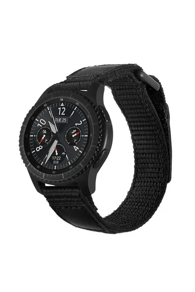 Huawei Watch Gt 3 46mm Magic Nylon Heptekiletişim Kordon-siyah