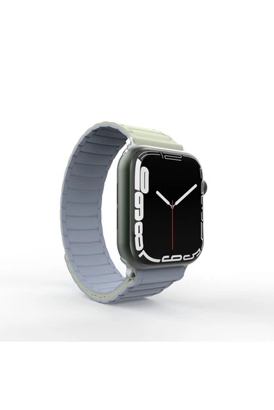 Apple Watch 10 42mm Silikon Kordon Strap Kayış Estetik Tasarımlı (KRD-122) - Resim 2