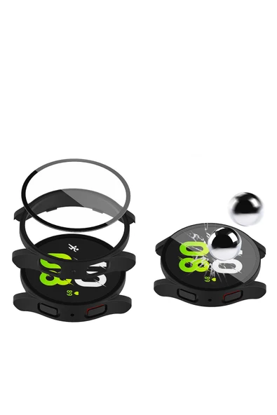 Samsung Galaxy Watch 6 44mm Kılıf Kasa Ve Ekran Koruyucu 360 Tam Koruma Kapak (Gard 14) - 3