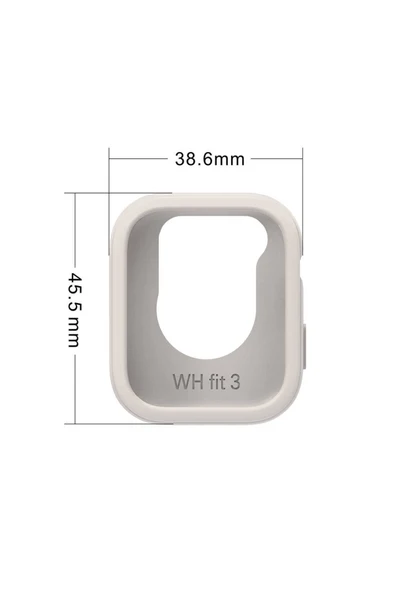 Huawei Watch Fit 3 Yumuşak TPU Silikon Kasa Koruyucu (Gard 34) - Resim 3