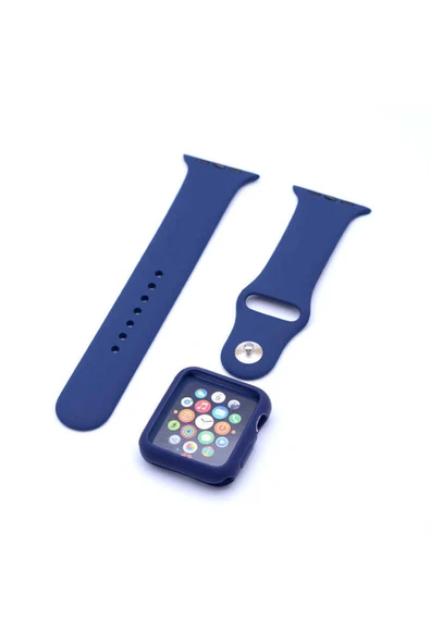 Apple Watch 42mm 3 In 1 Klasik Heptekiletişim Kordon-yeşil - Resim 2