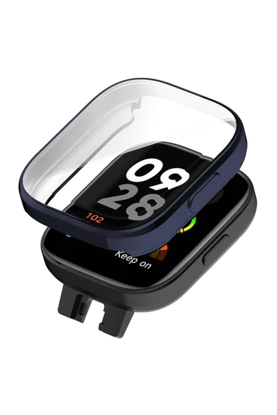 Xiaomi Redmi Watch 3 Kasa ve Ekran Koruyucu 360 Derece Korumalı Göz Alıcı Tasarım (Gard 30) - 2