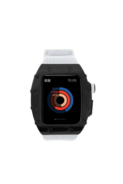 Watch 2/3/4/5/6/7/8/se/ultra/nike 42mm 44mm 45mm 49mm Metal Kordon Tasarım (KRD-65) - 5