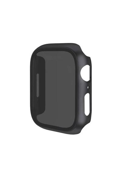 Apple Watch 7 41mm Sert PC Kasa ve Privacy Hayalet Ekran Koruyucu (Gard 32) - Resim 2