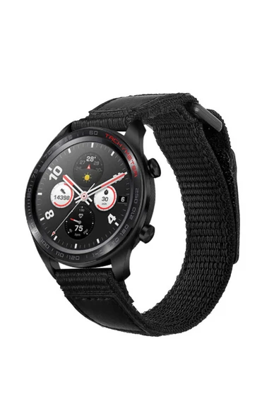 Huawei Watch Gt 3 46mm Magic Nylon Heptekiletişim Kordon-siyah - 2