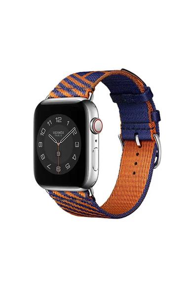 Apple Watch Ultra 49mm Kordon Krd-51 Hasır Strap Kayış Clo- No4 - 5