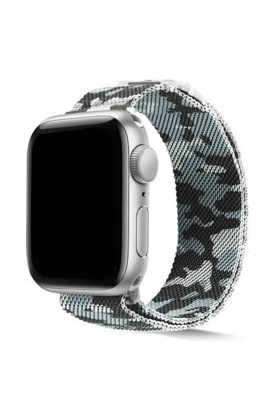 Apple Watch 44mm Krd-40 Metal Heptekiletişim Kordon-no4 - Resim 2