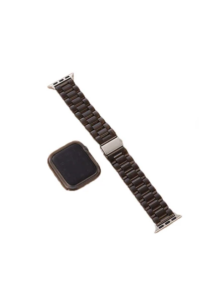 Apple Watch 44mm Krd-33 Heptekiletişim Kordon-siyah - 3