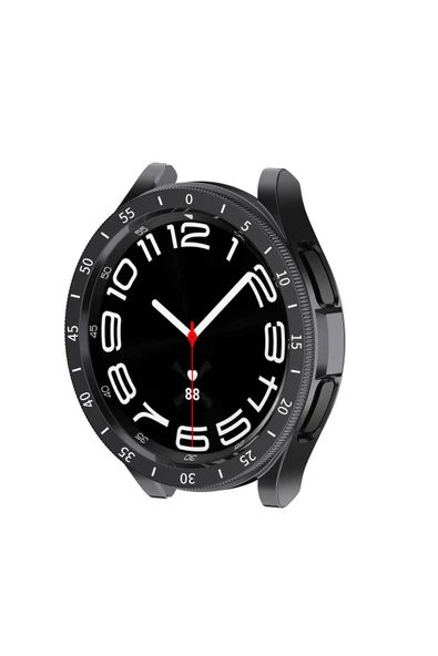Samsung Galaxy Watch 6 Classic 43mm Sert Pc Kasa Ve Ekran Koruyucu Sport (GARD 29)
