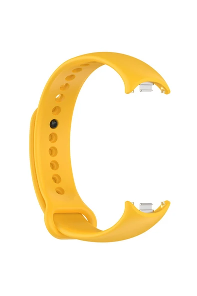 Xiaomi Mi Band 8 Serisi Kordon Silikon Strap Kayış (Klasik) - 5
