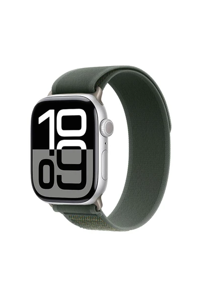 Apple Watch 10 42mm Hasır Kordon Tasarım (KRD-77) - 2