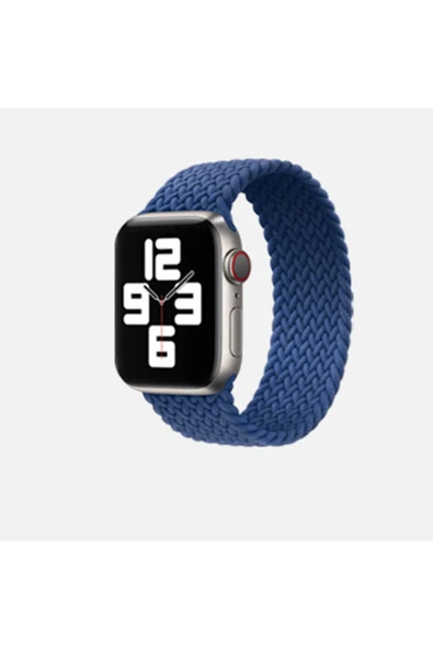 Watch 2/3/4/5/6/7/8/se/ultra/nike 42mm 44mm 45mm 49mm Hasır Kordon Large 16cm (KRD-32) - 2