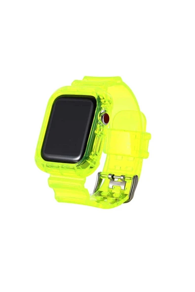 Watch 2/3/4/5/6/7/8/se/nike 38mm 40mm 41mm Silikon Kordon Esnek Tasarım (KRD-27)
