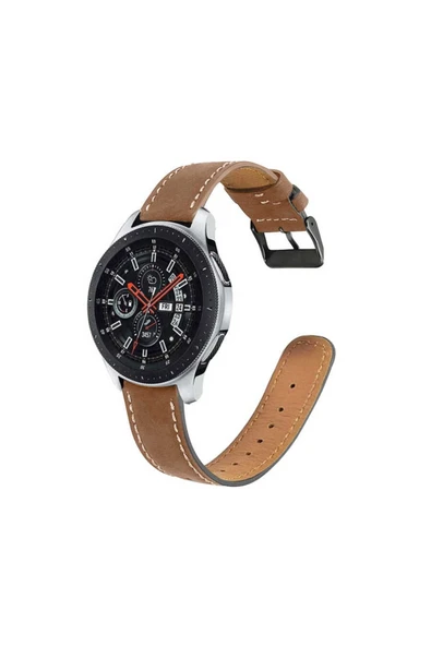 Xiaomi Amazfit Pace (22mm) Deri Kordon İnce Şık Tasarım (KRD-29) - 2