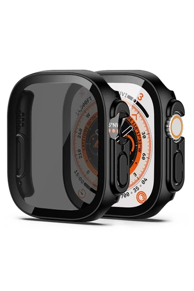 Watch 2/3/4/5/6/7/8/se/nike Ultra 49mm Kılıf Kasa Ve Hayalet Ekran 360 Koruyucu (GARD 23) - 2