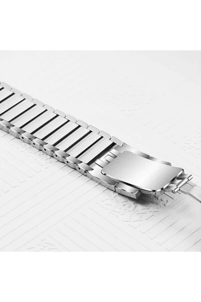 Watch 2/3/4/5/6/7/8/se/nike 38mm 40mm 41mm Metal Kordon Şık Tasarım (KRD-35) - 3
